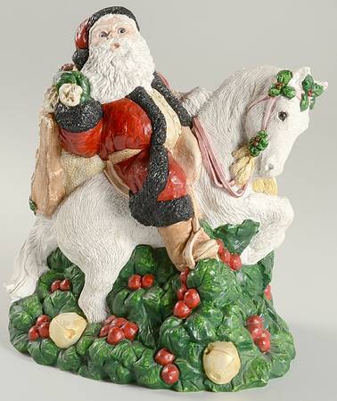 Legend of Santa Claus Santa On Horseback - No Box 60