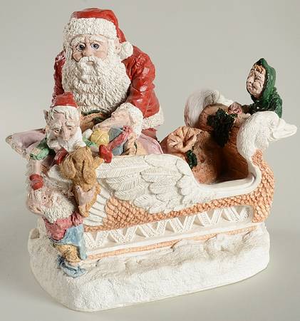 Legend of Santa Claus Loading Santas Sleigh - Boxed