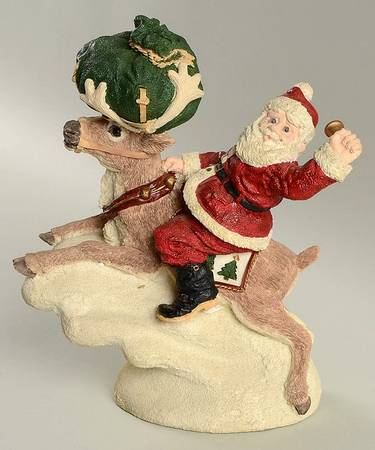 Legend of Santa Claus Santa & Comet - Boxed