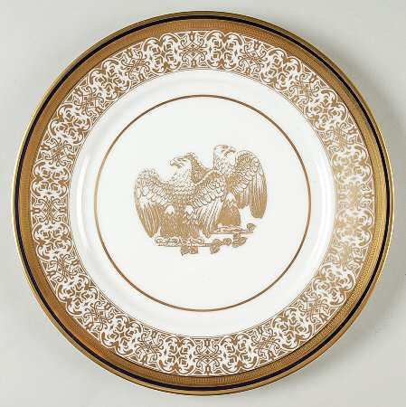 Us Historical Society Plates Double Eagle-200th Anniversary - Boxed