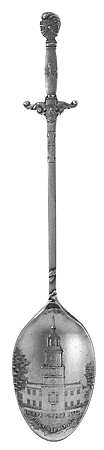 Pennsylvania Souvenir Spoon Independence Hall-Philadelphia - No Box