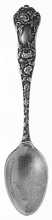 Pennsylvania Souvenir Spoon American Beauty By George W Shiebler - No Box