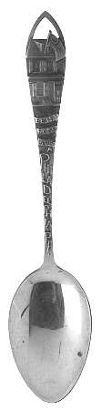 Pennsylvania Souvenir Spoon Philadelphia-Betsy Ross House - No Box