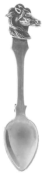 Various Sterling Souvenir Spoons Horse Head - No Box