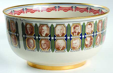 Presidential Bowl Presidential Bowl-Cream - No Box