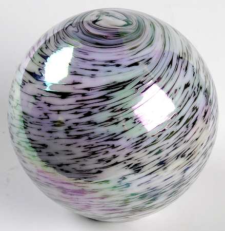 Art Glass Paperweights Swirl Wisp Pastel - No Box