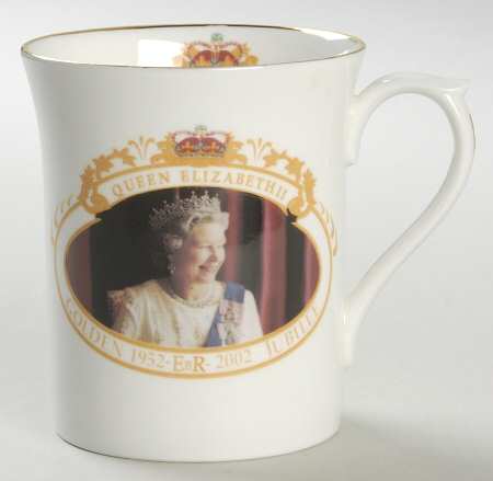 Royalty Giftware Elizabeth Ii Golden Jubilee Mug - No Box