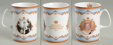 Royalty Giftware Elizabeth Ii Diamond Jubilee - No Box