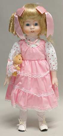 Porcelain Dolls Lauren Anne Doll - Boxed