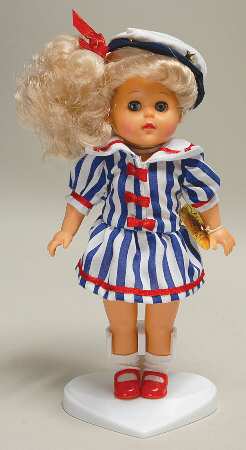 Porcelain Dolls Fourth Of July Picnic - Boxed