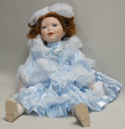 Porcelain Dolls Evelyn  - Boxed