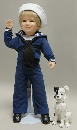 Porcelain Dolls Cracker Jack Doll - Boxed