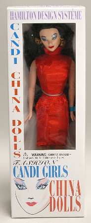 Porcelain Dolls Candi Girls-China Doll - Boxed