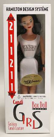 Porcelain Dolls Candi Couture-White Dress - Boxed