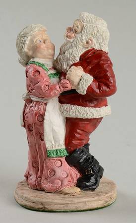Jolly Old Elf Mr & Mrs Santa - Boxed