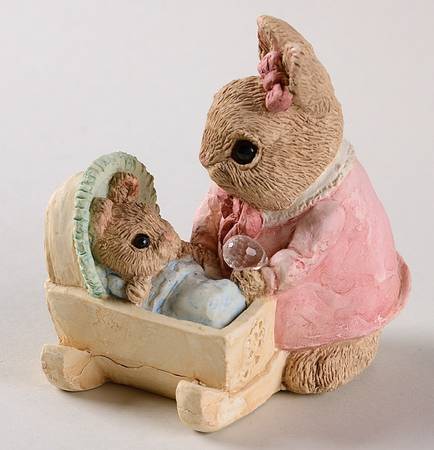 Easter Bunny Family Rock-A-Bye Bunny - Boxed