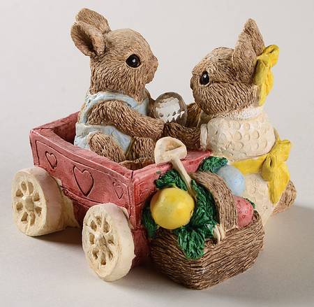 Easter Bunny Family Sis & Bubba Sharing - Boxed