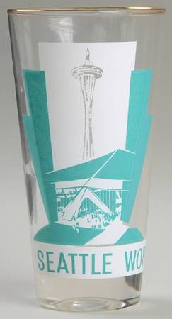 World's Fair Glassware Coliseum 21 - No Box