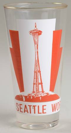 World's Fair Glassware Space Needle - No Box