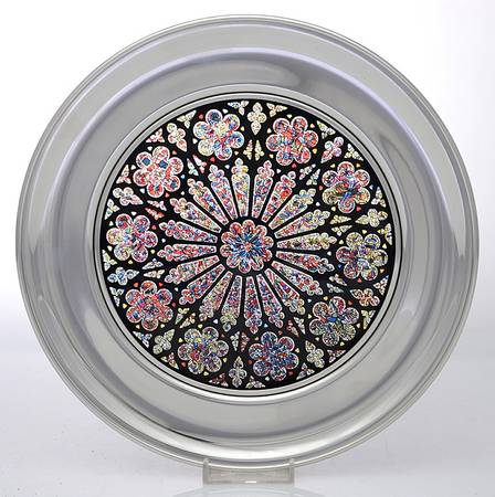 Stained Glass Cathedral Rose Creation Rose-Washington National Cathed - Boxed