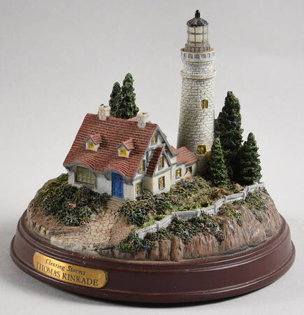 Thomas Kinkade Seaside Memories Clearing Storms - Boxed