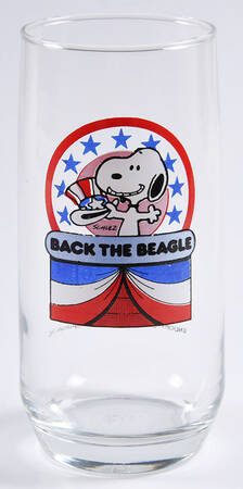 Snoopy Election Back The Beagle - No Box