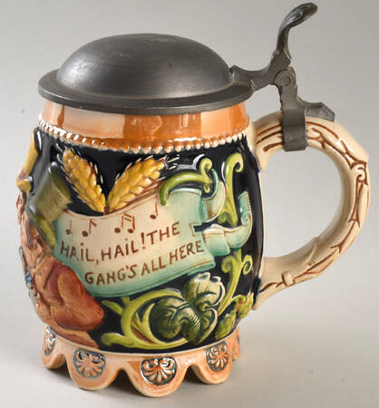 Unknown Manufacturer Steins Hail Hail The Gang's All Here - No Box