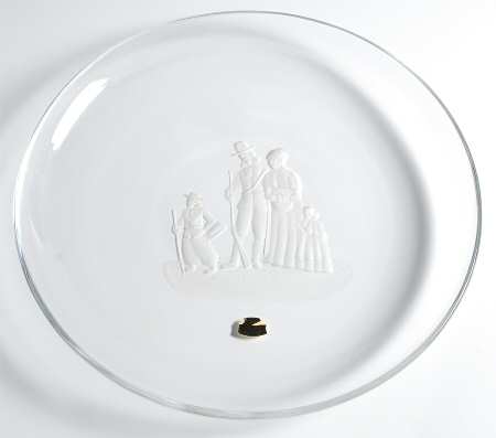 American Heritage-Plate Pilgrim Family - With Box