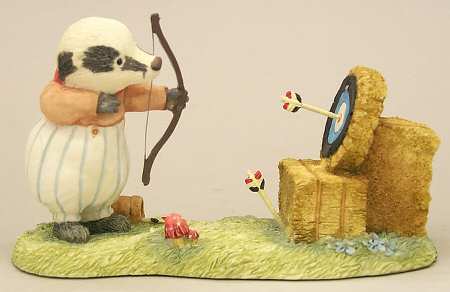Foxwood Tales-Figurines Jeremy Badger-Bull's Eye - Boxed