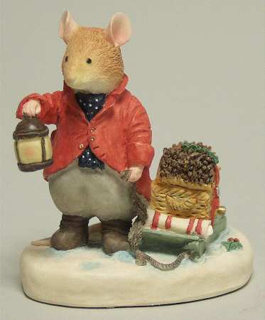 Foxwood Tales-Figurines Harvey Mouse - Boxed