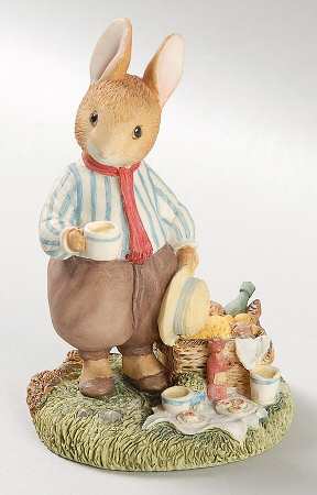 Foxwood Tales-Figurines Rue Rabbit-Picnic At Foxwood - Boxed