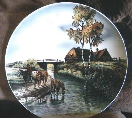 Villeroy & Boch Plate Horses - No Box