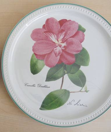 Villeroy & Boch Plate Camellia Douklaria Plate 1981 - No Box