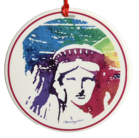Liberty Ornament-Liberty 1886-1986 - No Box
