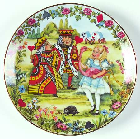 Alice In Wonderland Alice And Croquet Match - No Box