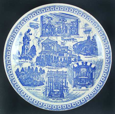 Vernon Kilns Plate Franciscan Monastery - District Of Columbia, No Box
