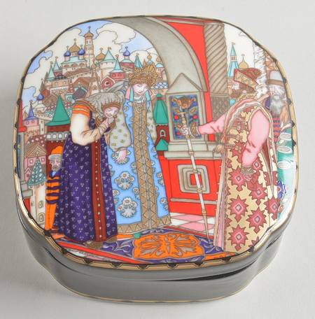 Russian Fairy Tales-Box Vassilissa Presented To Tsar - No Box