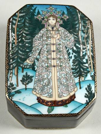 Russian Fairy Tales-Box Snegurochka-Snow Maiden-Die Schneekonigi - Boxed