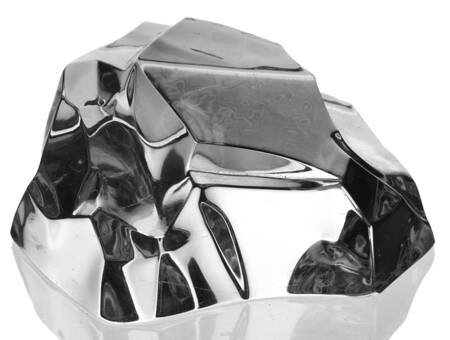 Val St. Lambert Figurines Iceburg Paperweight-Clear - No Box