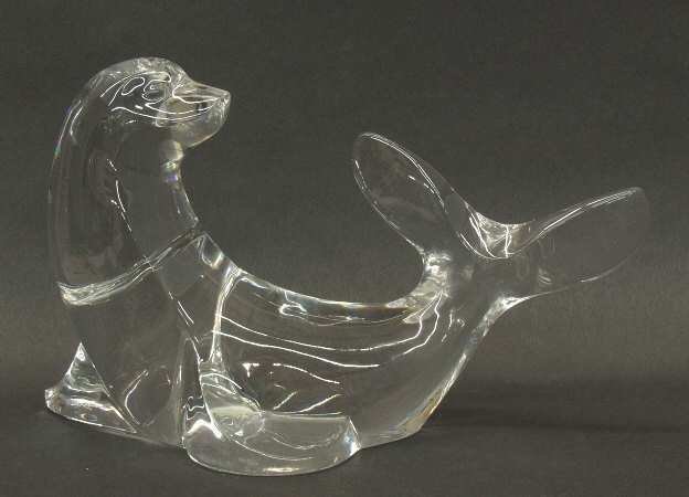 Val St. Lambert Figurines Seal - Boxed