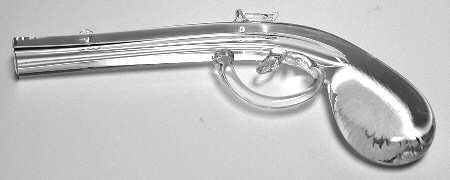 Val St. Lambert Figurines Pistol - No Box