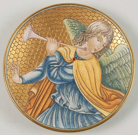 Christmas-Plate Angel - Boxed