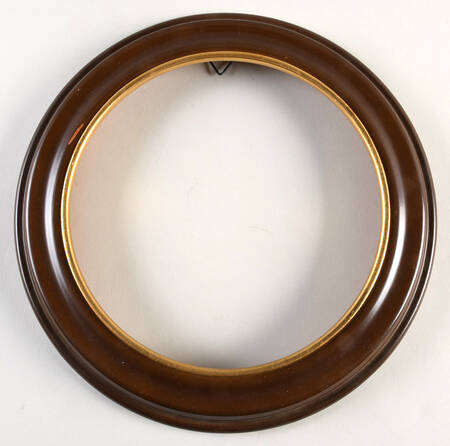 Van Hygan & Smythe Plate Accessories Richfield Wooden-Gold Accent - No Box