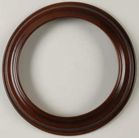 Van Hygan & Smythe Plate Accessories Woodridge Walnut-Petite Plate Frame - No Box