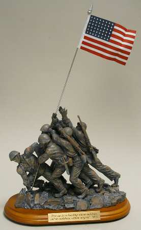 American Heroes Iwo Jima Memorial - With Box