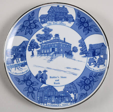 Viletta Single Edition Plate Walnut Creek Ohio Sesquicentennial - No Box