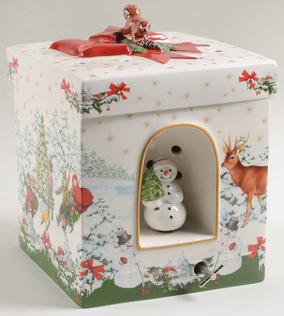 Christmas Toys Christmas Tree - Large Square Gift Box - With Box