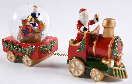 Christmas Toys Snow Globe Train - Boxed