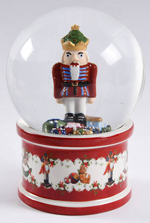 Christmas Toys Lg Snow Globe-Nutcracker - Boxed