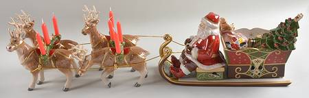 Christmas Toys Memories Santa's Sleigh Ride-Musical - With Box